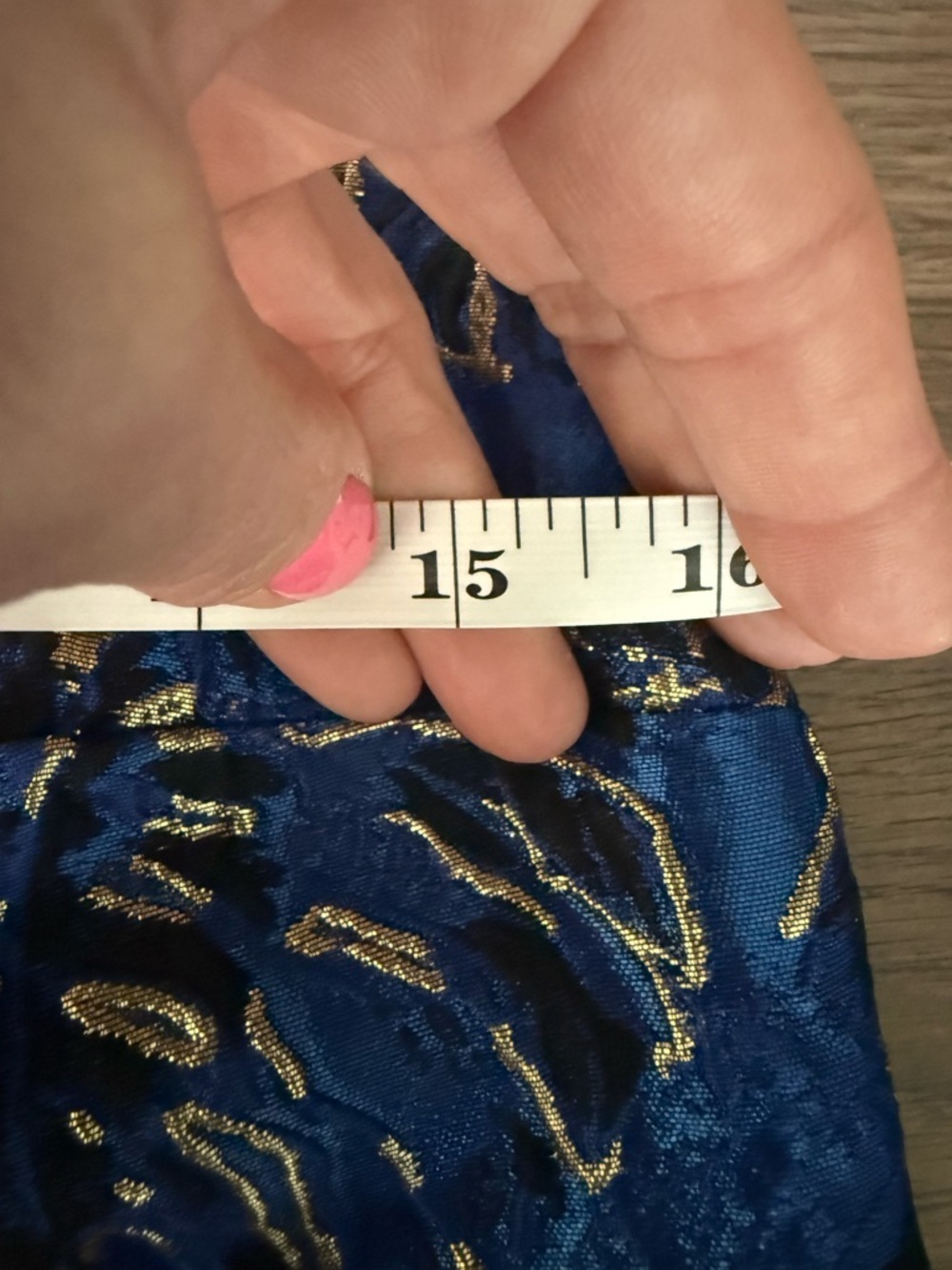 Lilly Pulitzer Brandi Shift Dress Blue Grotto Twilight Floral Brocade • size 00 - Picture 6 of 7